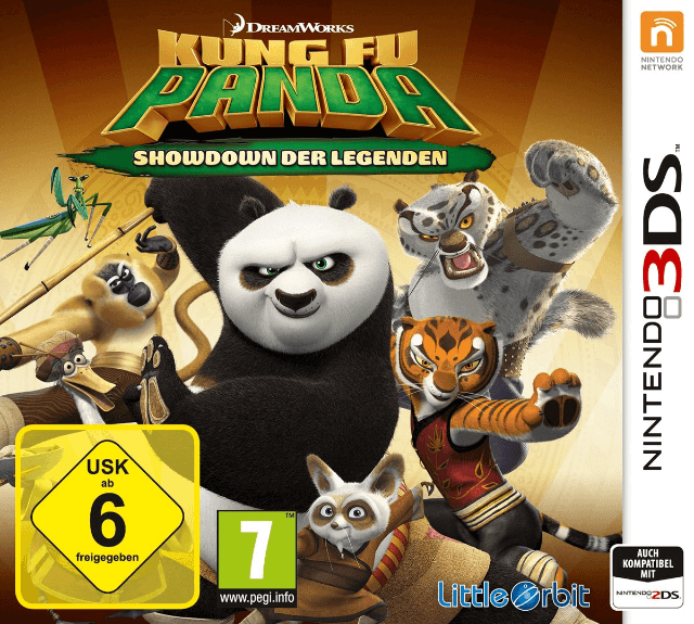 Kung Fu Panda Showdown of the Legendary Legends screenshot 1 for Nintendo 3DS